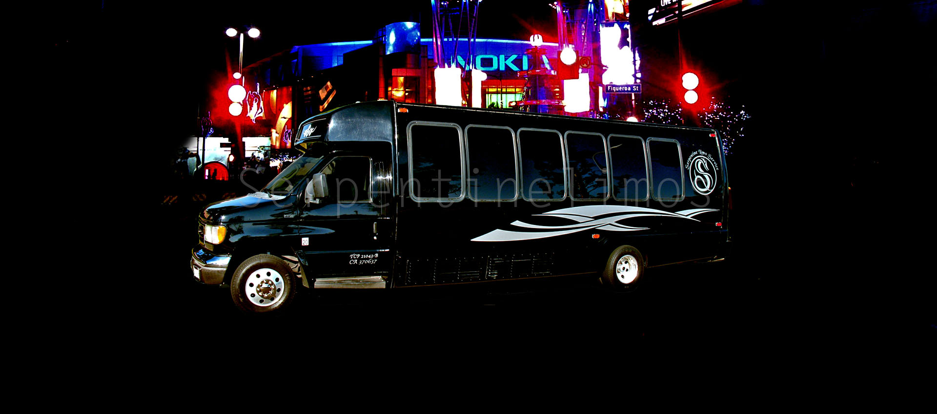 Los Angeles 20 Passenger E450 Party Bus Limousine